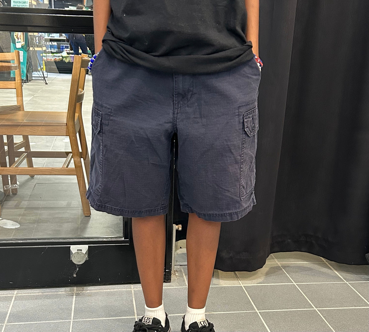 Blue jorts