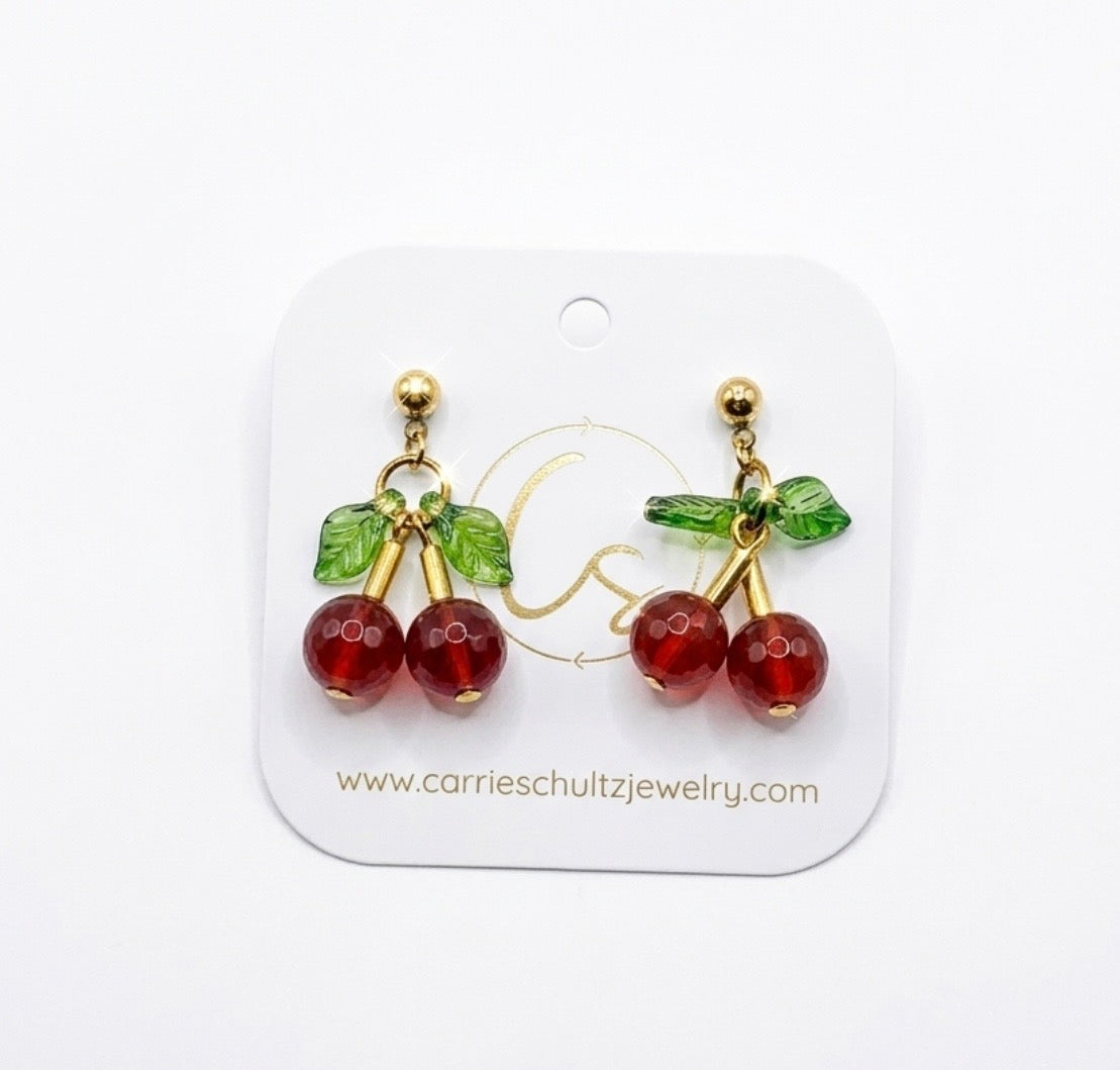 Cheeky Cherry Earrings