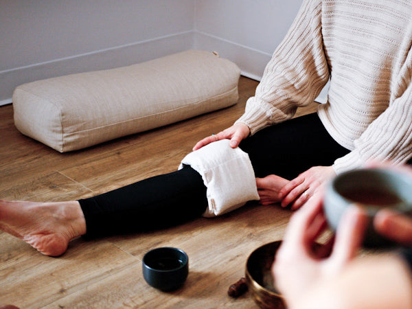 Long Wrap Compress in Hemp & Organic Cotton | Sand Colour