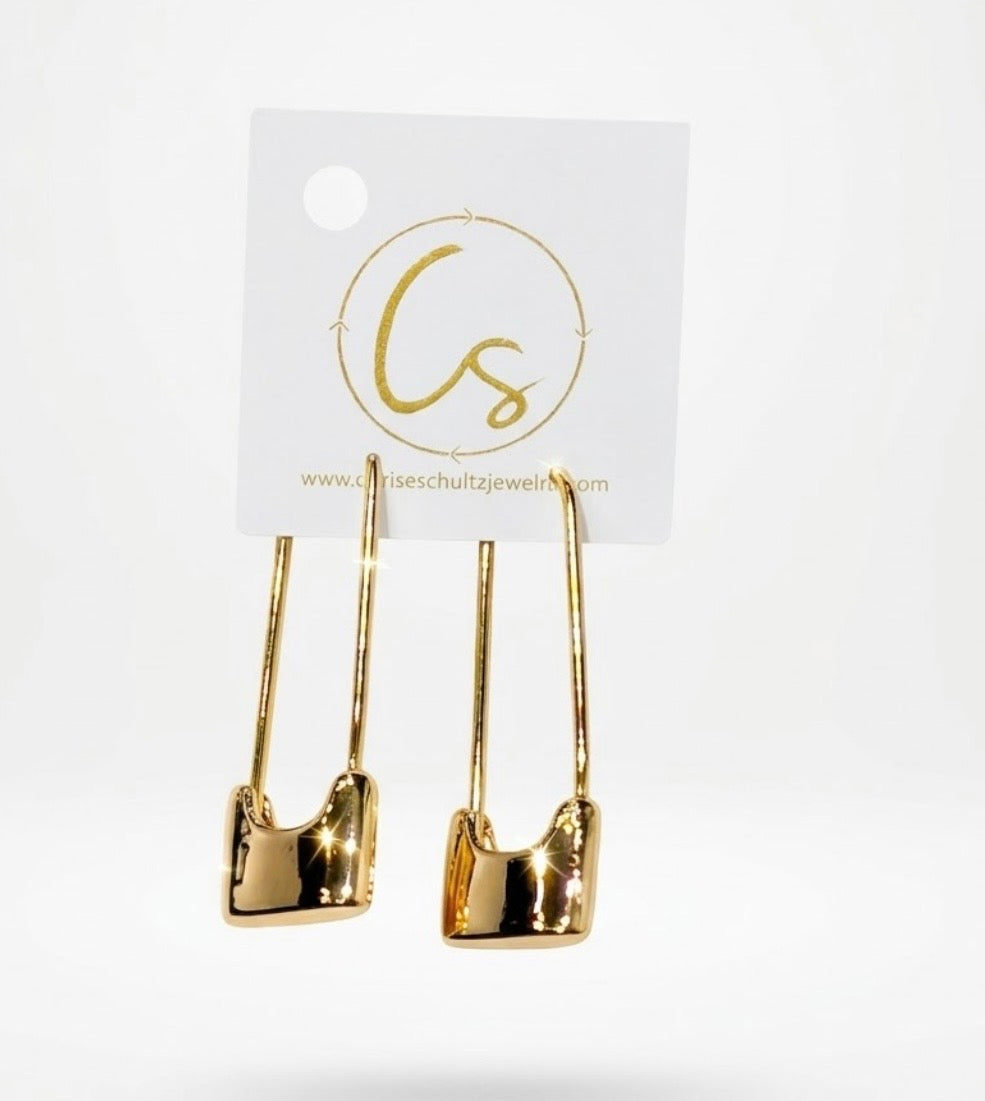 Paper clip Earrings