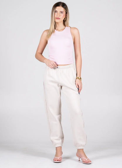Jogger Pant Recycled Polyester / Cotton Fleece
