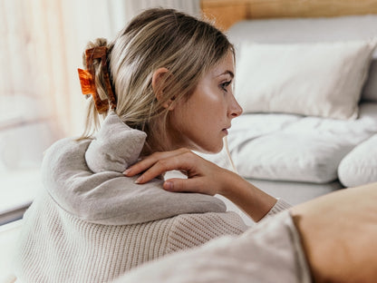Shoulder Heating Pad (Hemp & Organic Cotton Sand)