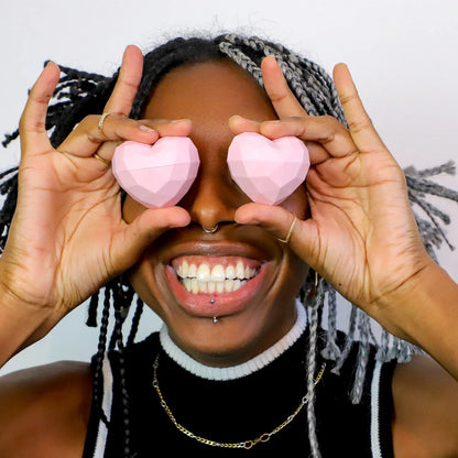 Pink Heart Lip Balm 100% Natural - Wildberry