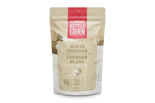 White Cheddar Popcorn | Klondike Kettle Corn