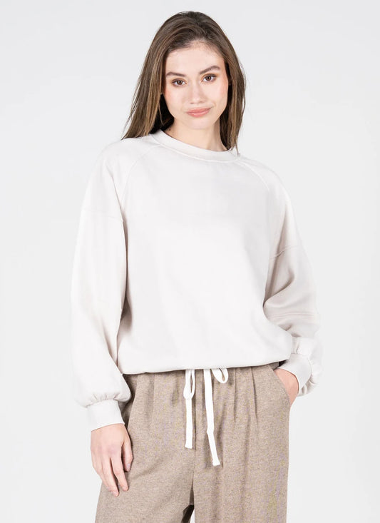 Oversized Crew Neck Sweater