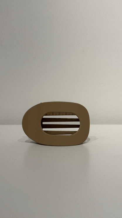 Flat Oval Hair Clip