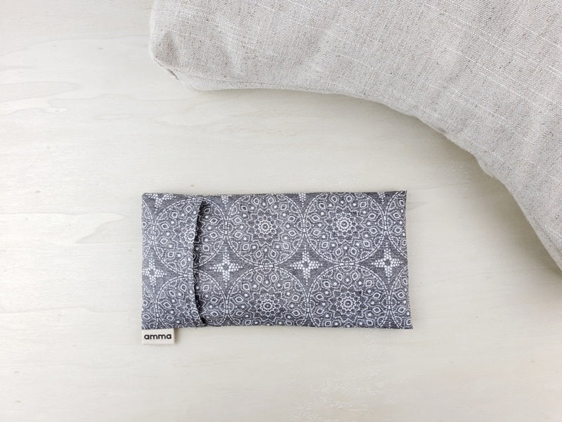 Lavender Eye Pillow with Cotton Cover | Mandala