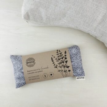 Lavender Eye Pillow with Cotton Cover | Mandala