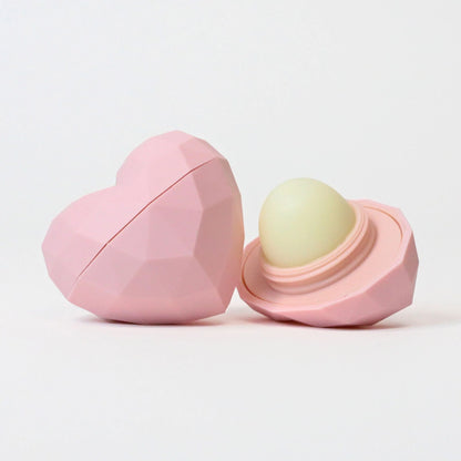 Pink Heart Lip Balm 100% Natural - Wildberry