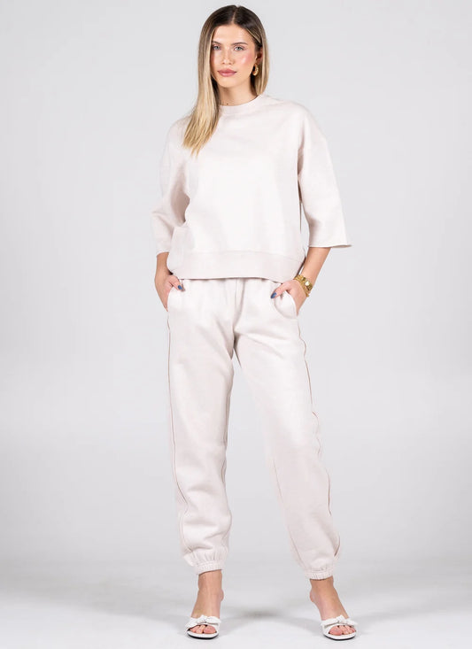 Jogger Pant Recycled Polyester / Cotton Fleece